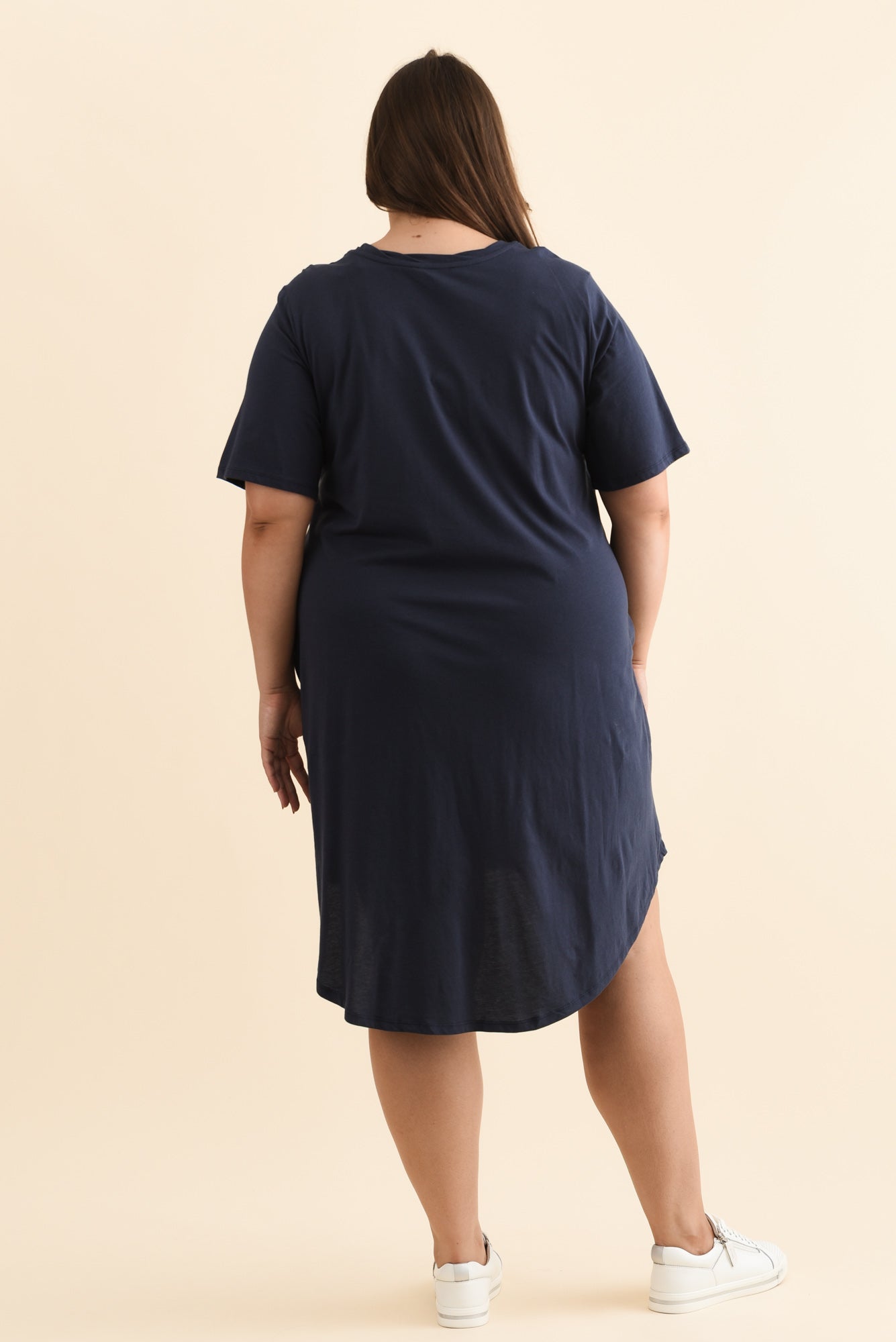 Florida Navy Cotton Tee Dress
