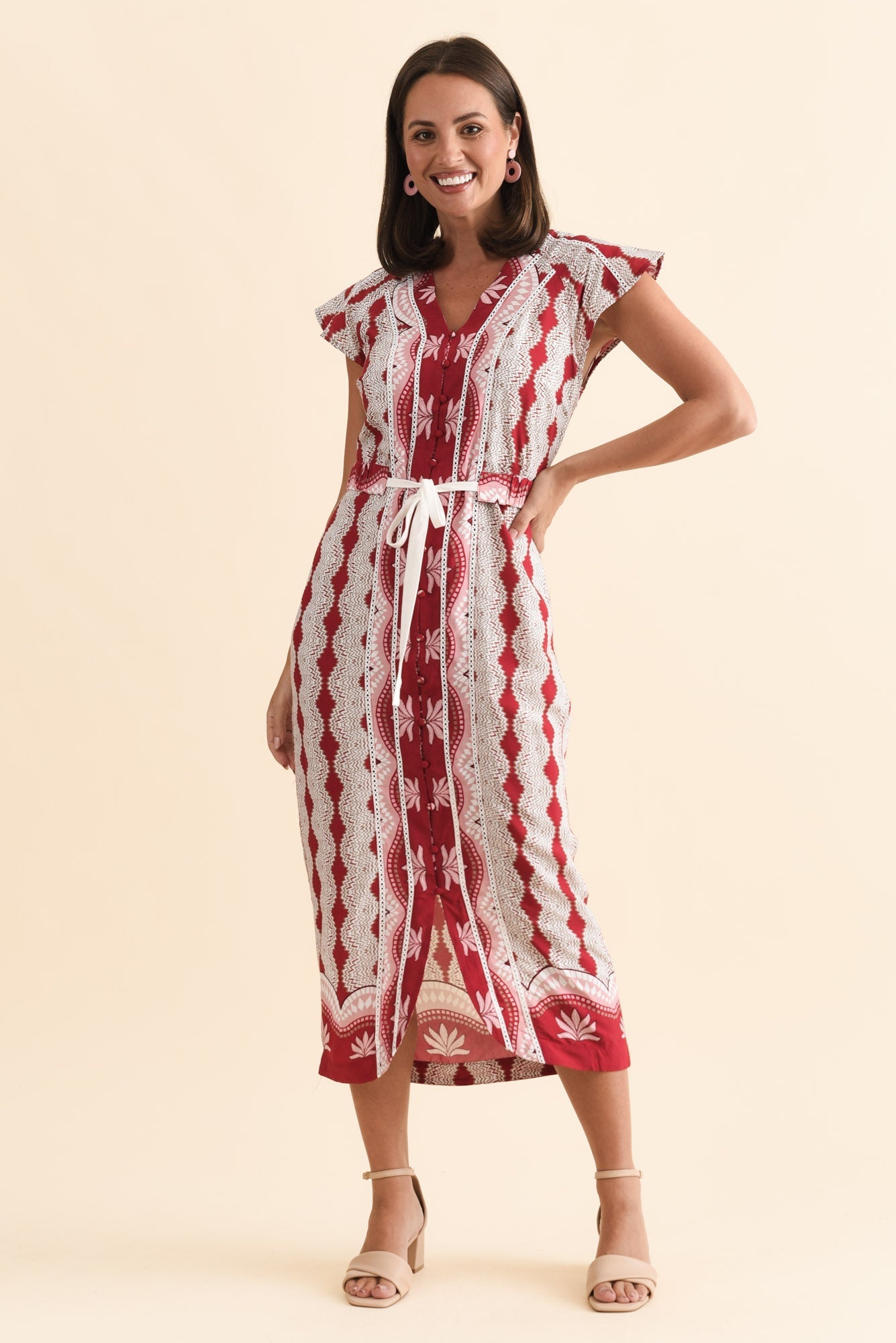 Maya Marrakech Ruby Tie Dress