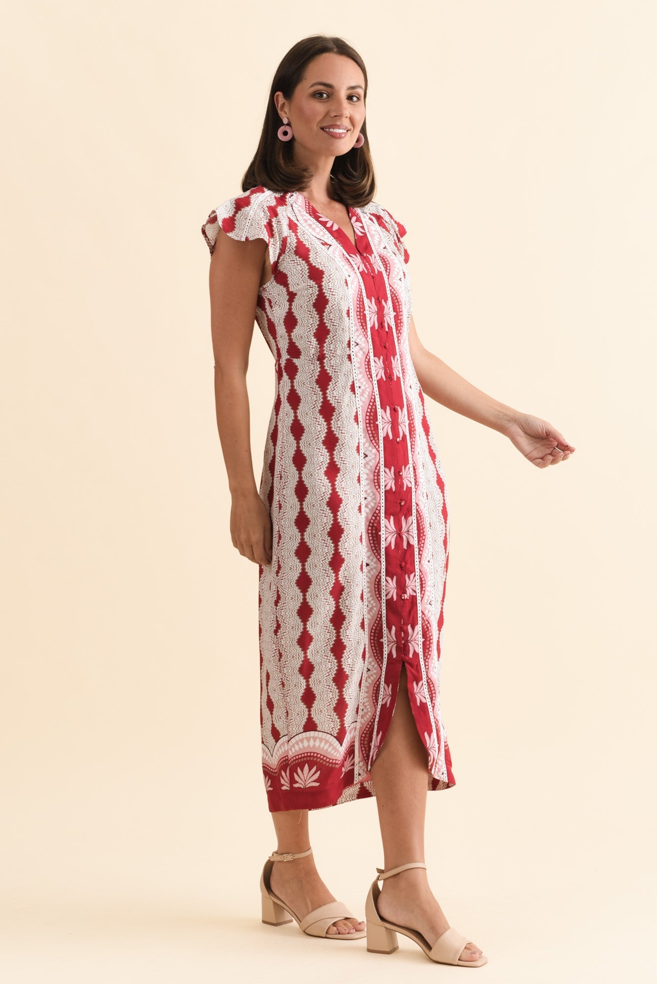 Maya Marrakech Ruby Tie Dress