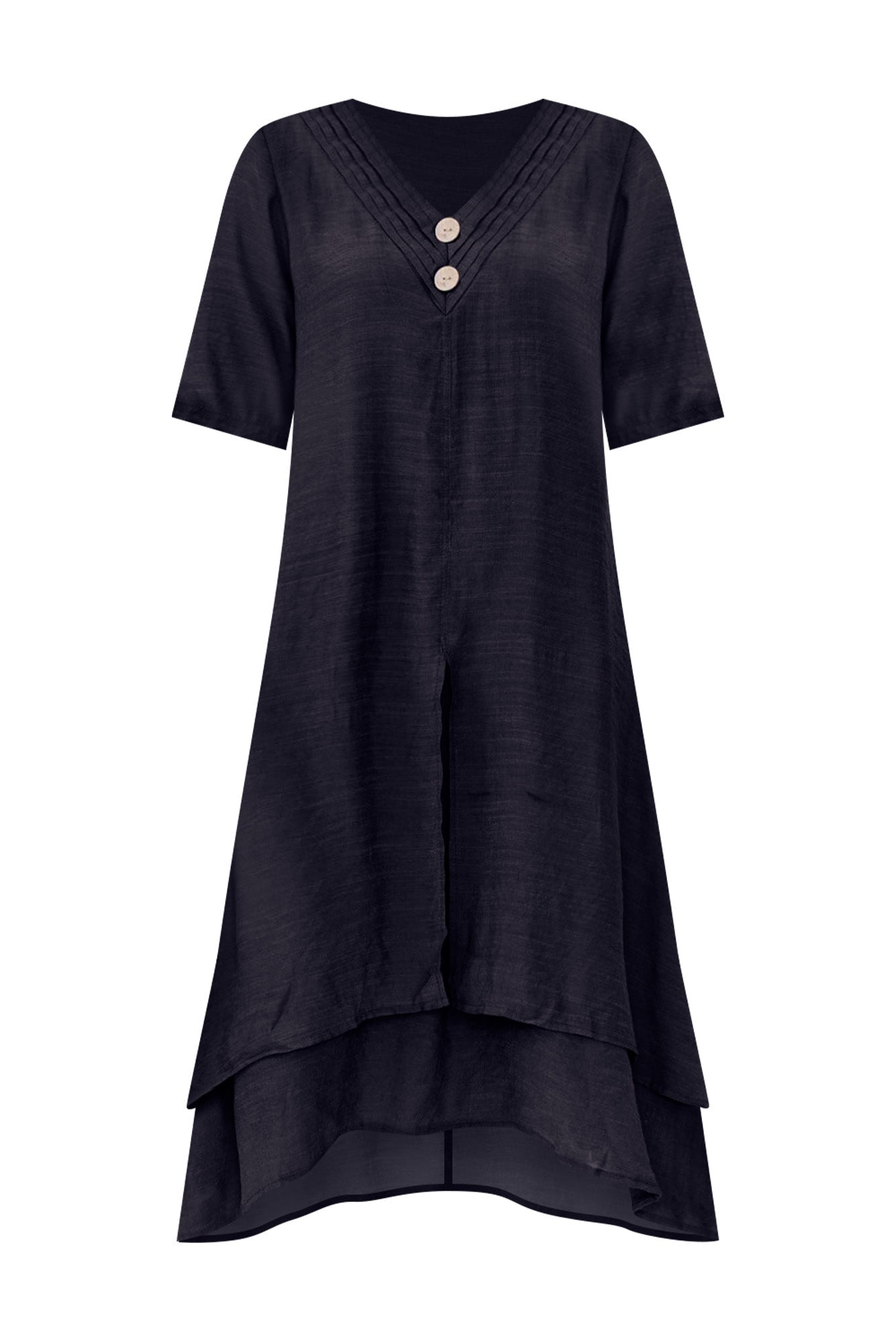 Nala Black Layers Dress