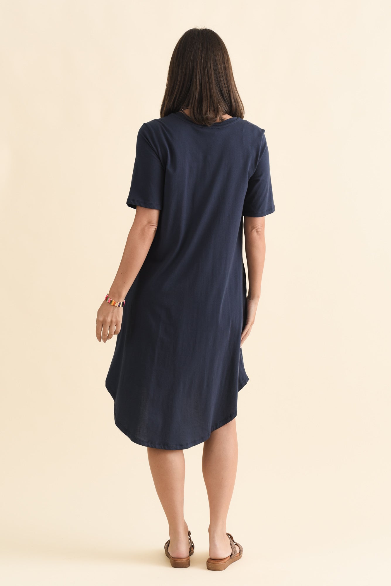 Florida Navy Cotton Tee Dress