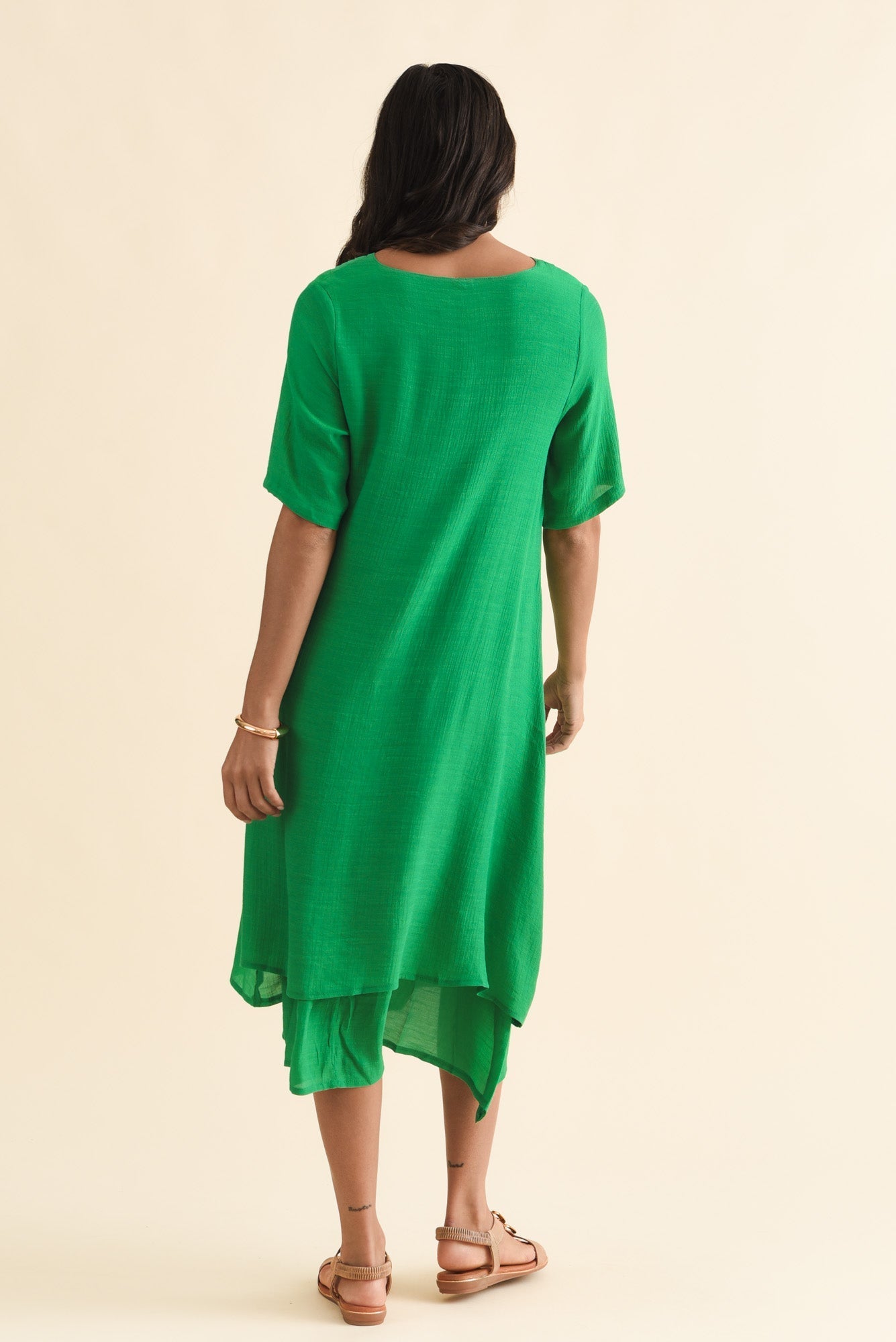 Nala Green Layers Dress